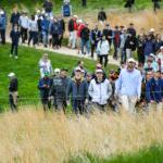 photo of gallery at the 2022 Wells Fargo Championship with an 8 under par at TPC Potomac at Avenel Farms